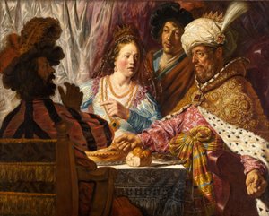 La fiesta de Ester de Jan Lievens